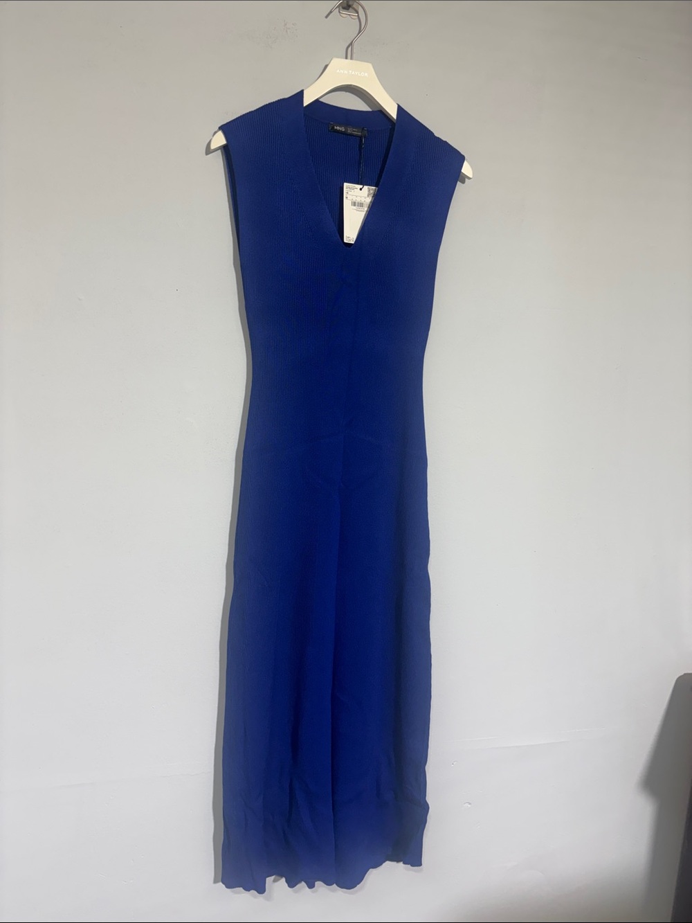 MNG size 6 royal blue NWT dress